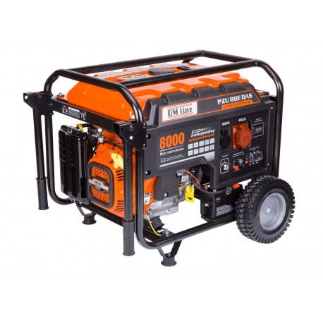 Generator prądotwórczy 6000W PZU 80E DAS OM