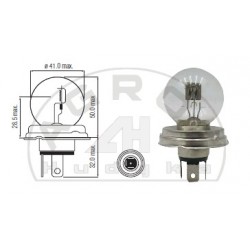 Żarówka 12V 45/40W R2 P45t