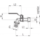 Zawór czerpalny kulowy 1/2"