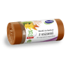Worki na odpady 35l. z uszami brązowe (20szt.)