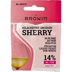 Drożdże winiarskie do białych SHERRY 20 ml