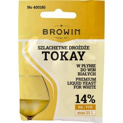 Drożdże winiarskie do białych Tokay 20 ml