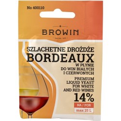 Drożdże winiarskie do czerw. i biał. Bordeaux 20ml