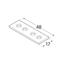 Łącznik budowlany 48*17 LW1