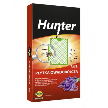 Płytka na owady zapach lawenda Hunter