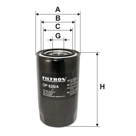 Filtr oleju OP 626/4