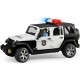 Zabawka Jeep Wrangler policja + figurka