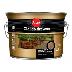 Olej do drewna bezbarwny 2,5l. Altax