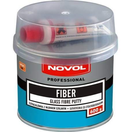 Szpachla Novol Fiber 0,2kg. z włóknem szklanym