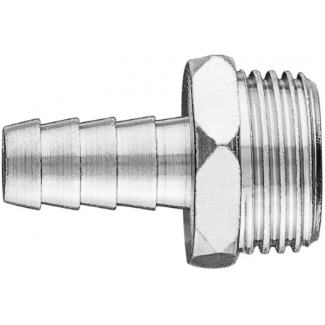 Złacze do węża 10mm. z gwintem M 1/2" Neo