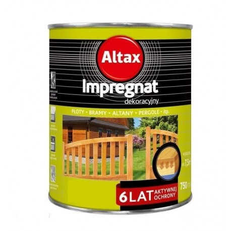 Impregnat dekoracyjny tik 0,75l. Altax