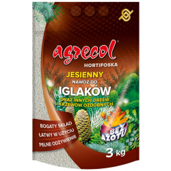 Nawóz jesienny do iglaków 3kg. Hortifoska Agrecol