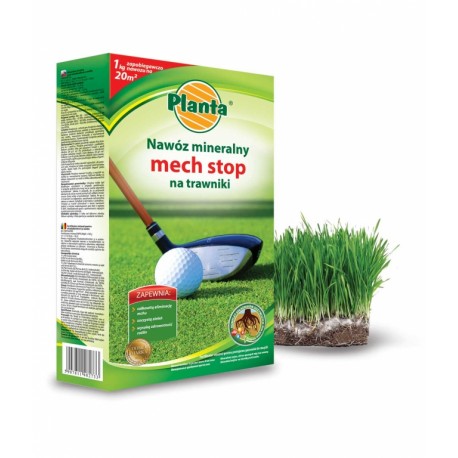 Nawóz do trawnika na mech 1kg. Planta