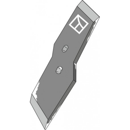 Nakładka lemiesza Kuhn Huard pr.wygięta /Industrie