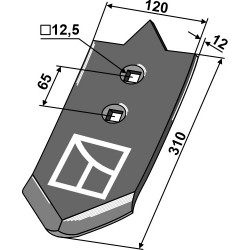Redliczka agregatu AP701 2-otw. /Industriehof/