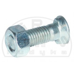 Śruba rolnicza dwunoskowa M10*30 10,9 +nakrętka