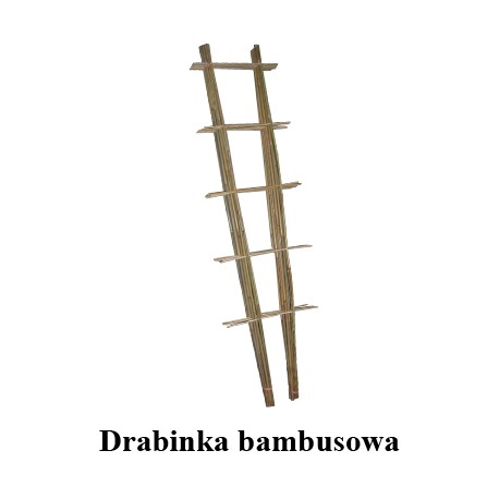 Drabinka bambusowa 90cm.