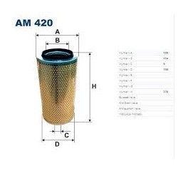 Filtr powietrza AM 420