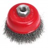 Szczotka doczołowa druciana 100mm. M14 Verto