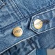 Kurtka jeansowa ocieplana rozmiar XL Neo