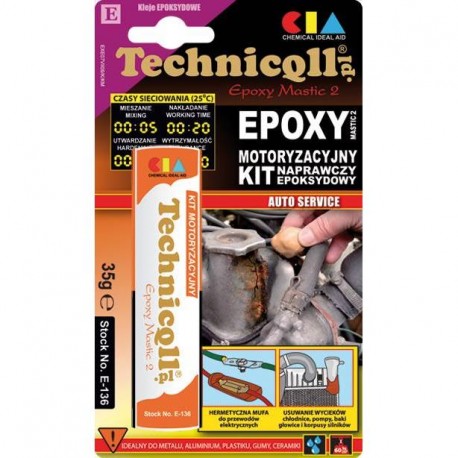 Kit motoryzacyjny epoksydowy 35g./Technicqll/