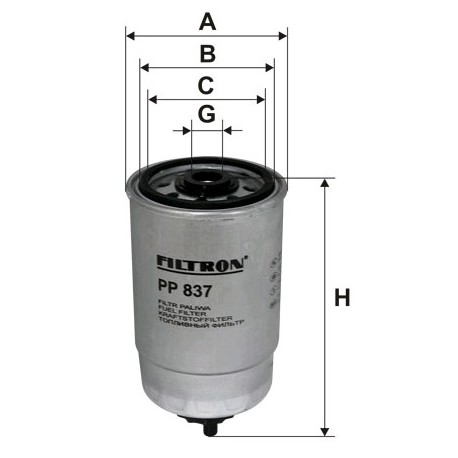 Filtr paliwa FP4935/A
