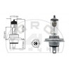 Żarówka H-4 12V 100/90W P43t