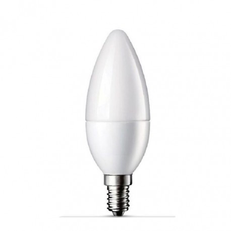 Żarówka LED E14 6W 230V świeca biała ciepła GTV