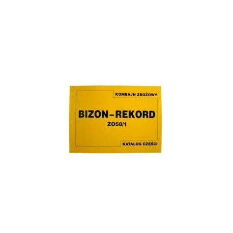 Katalog Bizon Rekord Z-058/1