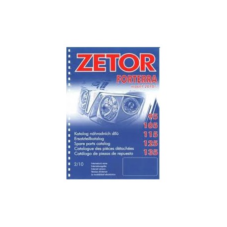 Katalog Zetor Forterra 95 105 115 125 135  r.2010<
