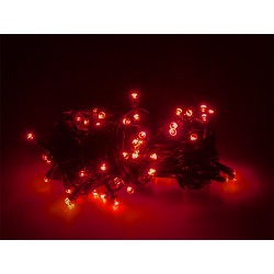 Lampki choinkowe LED 100 żarówek czerwone