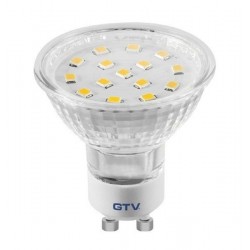 Żarówka LED GU10 4W 230V biała zimna GTV