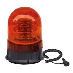 Lampa ostrzeg-kogut LED 12/24V magnes 170x140mm.