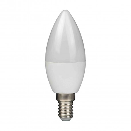 Żarówka LED E14 8W 230V świeca biała neutralna LL