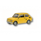 Zabawka Fiat 126P żółty /PRL/