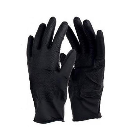 Rękawice ochronne czarne 8-M op-5par