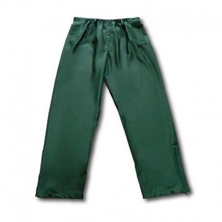 Spodnie przeciwdeszczowe SPR PU M zielone