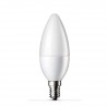 Żarówka LED E14 6W 230V świeca biała ciepła LL