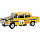 Zabawka samochód Fiat 125p Rally żółty /PRL/
