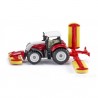Zabawka traktor Steyr + Pöttinger /Siku/