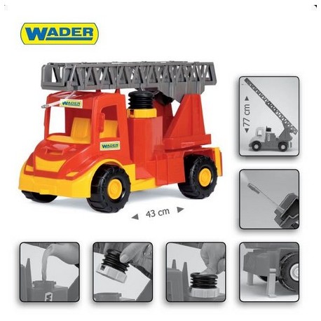 Zabawka Multi Truck straż pożarna /Wader/