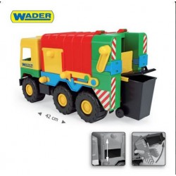 Zabawka Middle Truck śmieciarka /Wader/