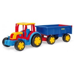 Zabawka Gigant traktor z przyczepą /Wader/