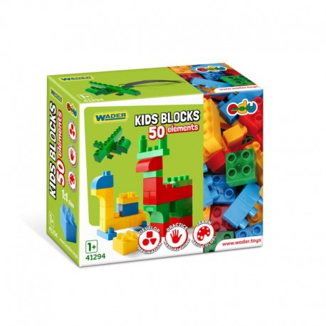 Zabawka klocki Kids Blocks 50el./Wader/