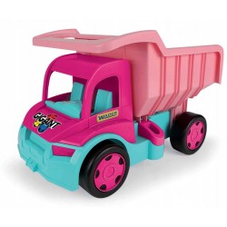 Zabawka Gigant Truck wywrotka różowa /Wader/