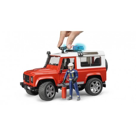 Zabawka Land Rover straż pożarna