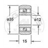 Rolka 58.165 - 12*35*15