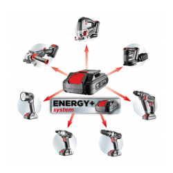 Wiertarko-wkrętarka 18V Energy+ Graphite *PK 