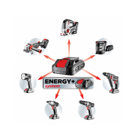 Wiertarko-wkrętarka 18V Energy+ Graphite *PK 