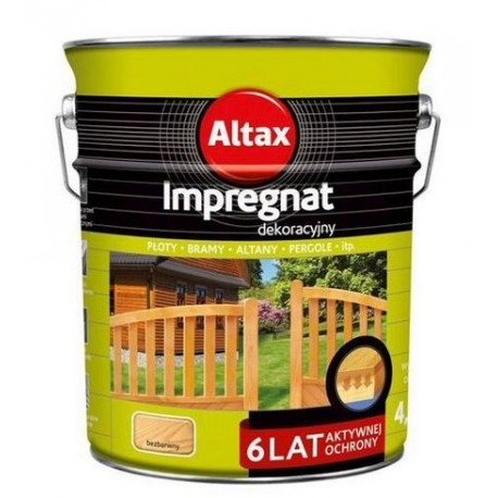 Impregnat dekoracyjny orzech 4,5l Altax